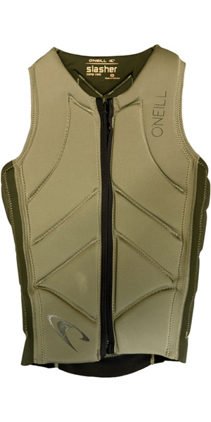 2026 O'Neill Mens Slasher Comp Vest 4917BEU - Army / Ranger